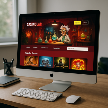CasinoLab - Desktop Interface Design - Intuïtief Platform